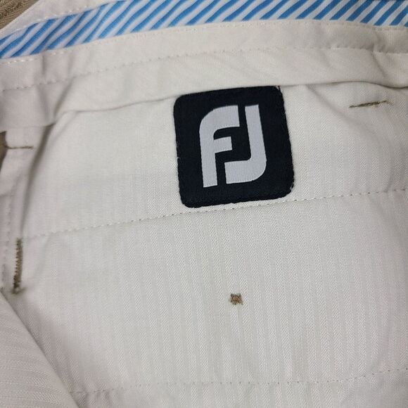 FootJoy FJ Performance Athletic Fit Golf Pants Golfing Mens Sz 32 X 30 Tan Beige - Picture 6 of 7
